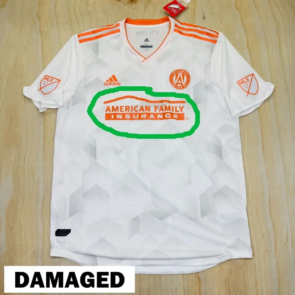NEW DAMAGED Atlanta United FC Adidas Jersey 